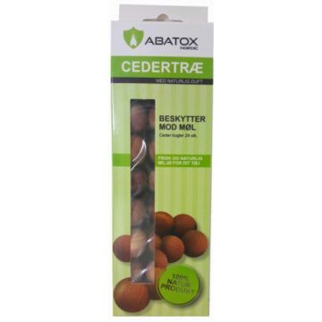 Ceder Kugler 24 stk. (Natural) | Abatox Nordic